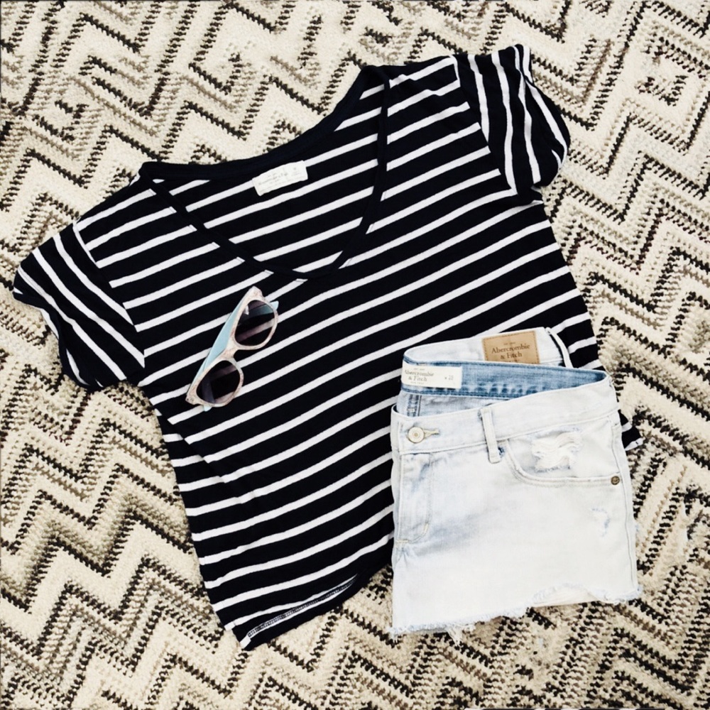 A&F lowrise shorts (worn twice)